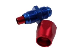 Końcówka prosta AN10-7/8-14NPT zaciskana kuta nożycowa