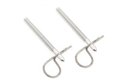 Zapinki maski Hair Pin Silver