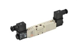 Zawór elektromagnetyczny 5/3 METALWORK 1/4