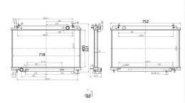 Sportowa Chłodnica Wody TurboWorks Nissan 350Z 2007+