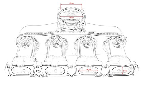 Kolektor ssący VW 2.0T