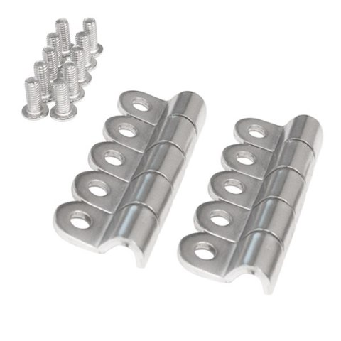 Mocowanie uchwyt przewodów 6,3 mm pojedyncze stal