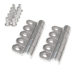 Mocowanie uchwyt przewodów 9,5 mm pojedyncze stal