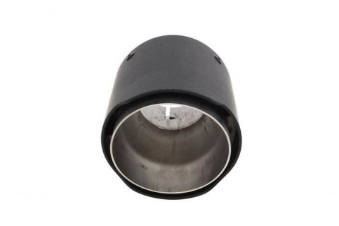 Końcówka tłumika 101mm wejście 60mm Carbon Matt