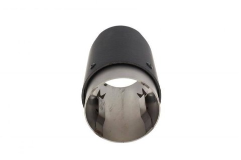 Końcówka tłumika 80mm wejście 67mm Carbon Matt