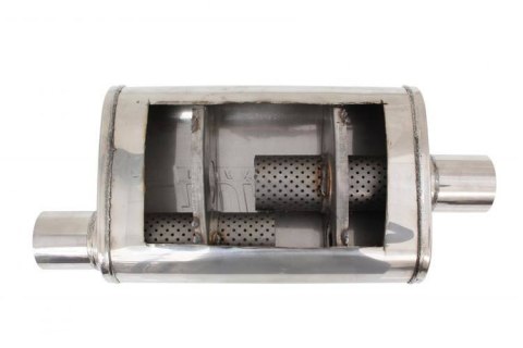 Tłumik Środkowy Komorowy 51mm TurboWorks 304SS 355mm