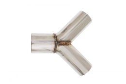Trójnik wydechu 90st 70/76mm 304SS