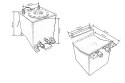 Zbiornik paliwa 10L TurboWorks Aluminiowy