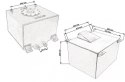 Zbiornik paliwa 80L TurboWorks Aluminiowy
