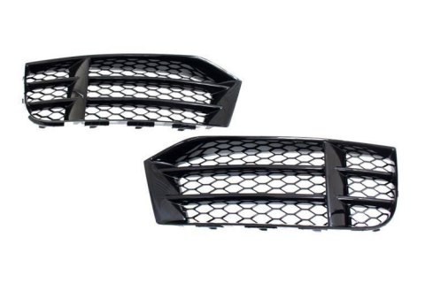 Zderzak przedni + Grill Czarny Audi A5 8T 13-16 RS5 Style