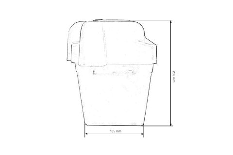 Skrzynka obudowa akumulatora Soft 260x180x200