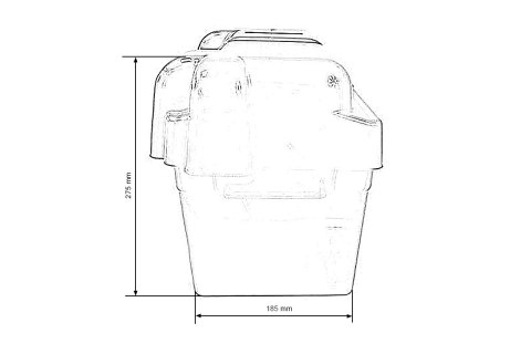 Skrzynka obudowa akumulatora Soft 350x180x210