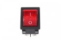 Włącznik rocker 4 PIN Red