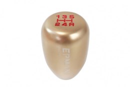 Gałka zmiany biegów aluminiowa 5B Uniwersalna Brown