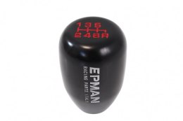 Gałka zmiany biegów aluminiowa 6B Uniwersalna Black