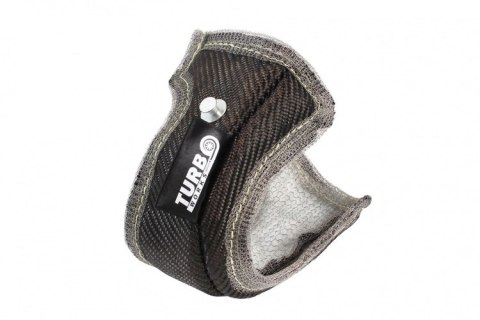 Koc termoizolacyjny na wastegate TurboWorks PRO 35/38mm Carbon