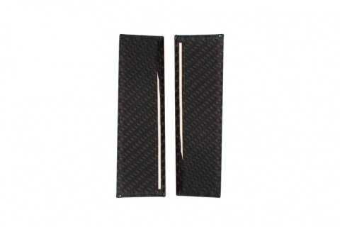 Okleina carbonowa dekorów wyświetlacza Ford Mustang 15-19