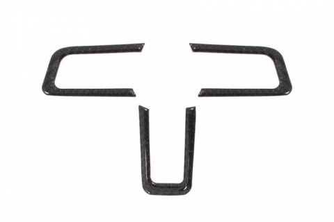 Okleina carbonowa elementów kierownicy mutlifunkcji Ford Mustang 15-17