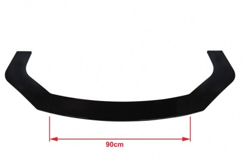 Uniwersalny splitter przedniego zderzaka 3 cz.