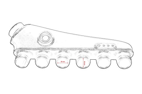 Kolektor ssący BMW Z3 Z4 M3 E46 S54