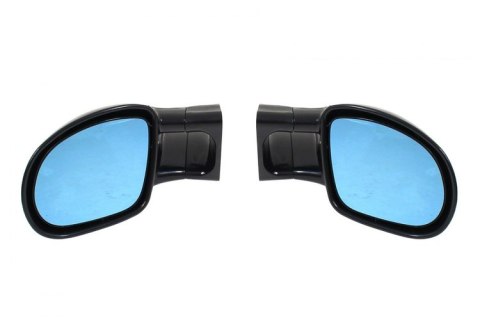 Lusterka Uniwersalne M3 Look Sport ABS Black Manual Blue Glass