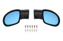 Lusterka Uniwersalne M3 Look Sport ABS Black Manual Blue Glass