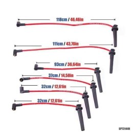 Przewody zapłonowe PowerTEC FORD MONDEO ST220 3.0 V6 02-07 Niebieskie