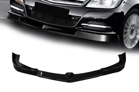 Splitter Mercedes-Benz C W204 przód Gloss Black