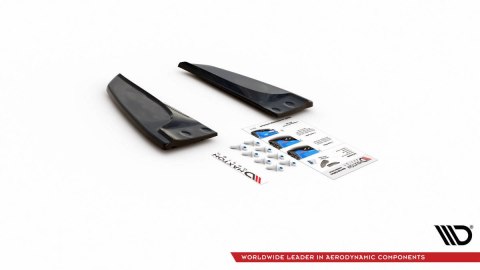 Splitter Tesla Model S Facelift Tył Gloss Black