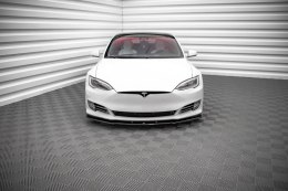 Splitter Tesla Model S Facelift przód v.1 Gloss Black