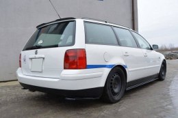 Splittery Tylne Boczne Volkswagen Passat B5 Estate - Gloss Black