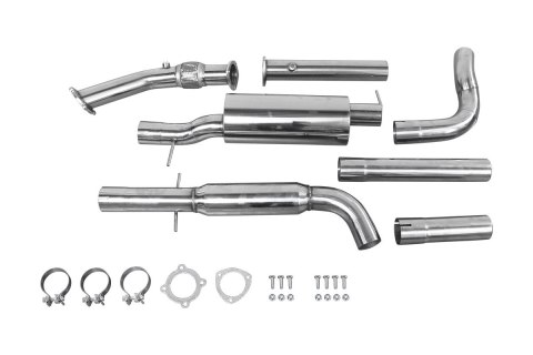 Układ wydechowy CatBack VW Golf IV Jetta 1.8T FWD + Downpipe 3"