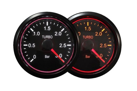 Zegar Auto Gauge T270 52mm - Turbo 0/3