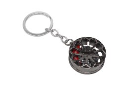 Brelok Felga Custom Czarna z zaciskiem