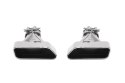 Końcówka tłumika 185x85mm wejście 67mm BMW F10 Polerowana Zestaw