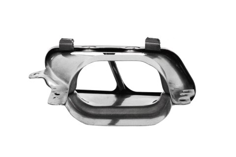 Końcówka tłumika 210x80mm wejście 140x85mm Mercedes A45 S600 Black Zestaw