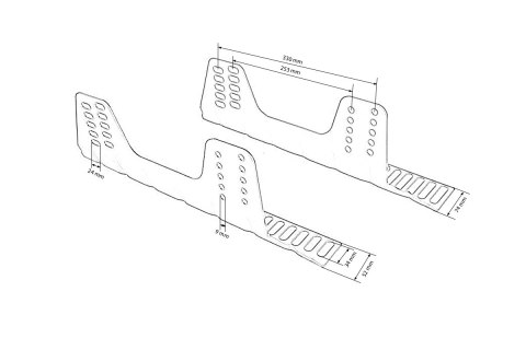 Mocowanie fotela BMW E8x E9x Str. Kierowcy