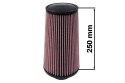 Filtr stożkowy TurboWorks H:250mm OTW:101mm Fioletowy