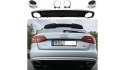Dyfuzor Audi A4 B8 Facelift Tył z końcówkami