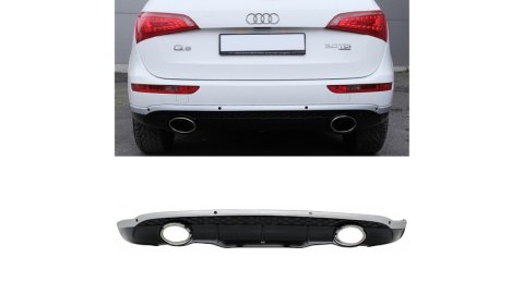 Dyfuzor Audi Q5 8R Facelift Tył z końcówkami