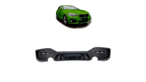 Dyfuzor BMW 1 F20 F21 Facelift Tył Matt Black