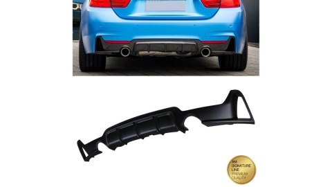 Dyfuzor BMW 4 F32 F33 F36 Tył Matt Black