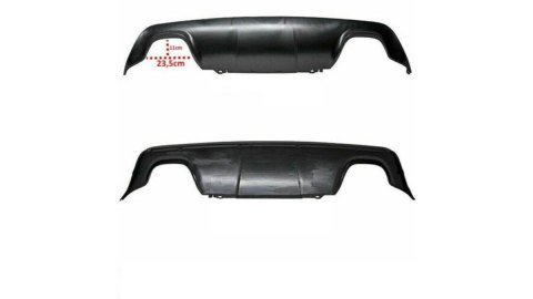 Dyfuzor BMW 5 E60 E61 Tył Matt Black