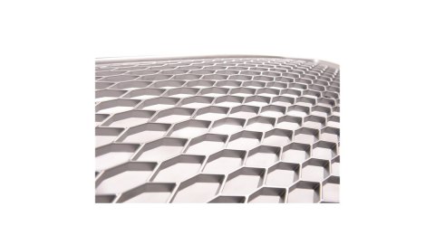 Grill Audi A4 B8 Facelift Silver Matt PDC