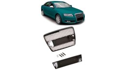 Grill Audi A6 C6 Gloss Black
