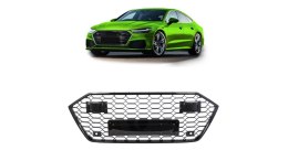 Grill Audi A7 C8 Gloss Black
