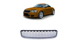 Grill Audi TT 8N Silver & Gloss Black