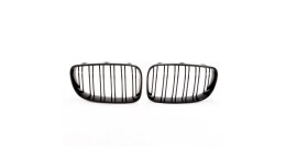 Grill BMW 1 E81 E82 E87 E88 Facelift podwójne żeberka Gloss Black