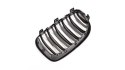 Grill BMW 1 E81 E82 E87 E88 Facelift podwójne żeberka Gloss Black