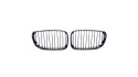 Grill BMW 1 E81 E82 E87 E88 Facelift pojedyncze żeberka Gloss Black